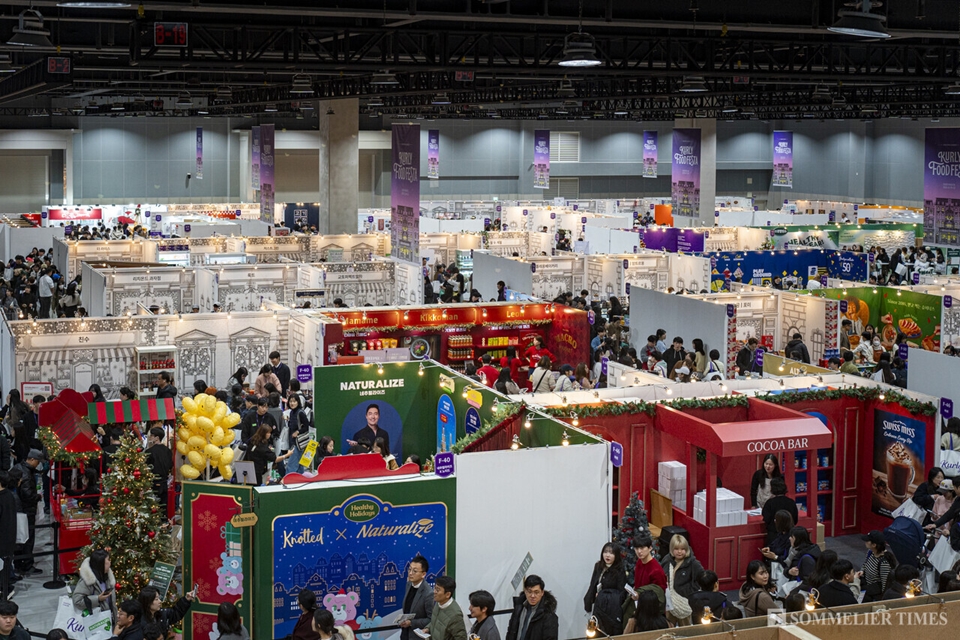 22일까지 코엑스마곡에서 열린 2024 컬리푸드페스타 전시장 풍경 (사진=김병수 기자)