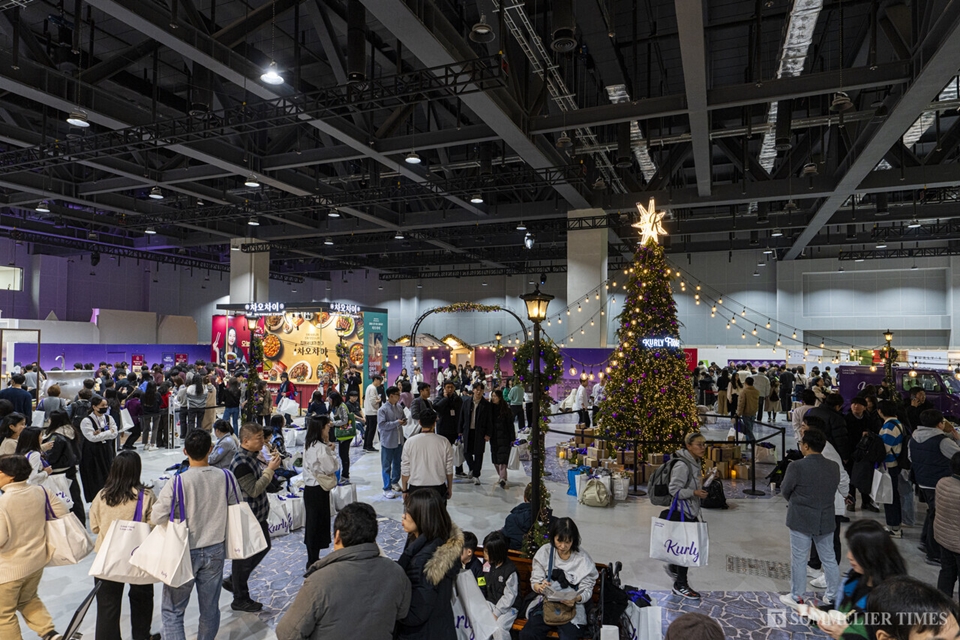 22일까지 코엑스마곡에서 열린 2024 컬리푸드페스타 전시장 풍경 (사진=김병수 기자)