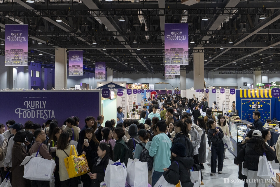 22일까지 코엑스마곡에서 열린 2024 컬리푸드페스타 전시장 풍경 (사진=김병수 기자)