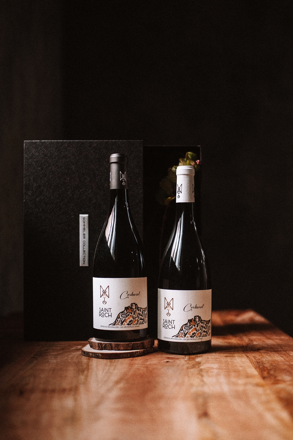 (왼쪽부터) 샤또 쌩 로쉐 코바롤 루즈, 샤또 쌩 로쉐 코바롤 블랑