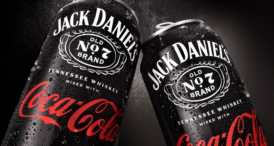잭 다니엘스와 코카콜라가 협업하여 탄생한 'Jack Daniel’s & Coca‑Cola RTD' (사진=The Coca-Cola Company)