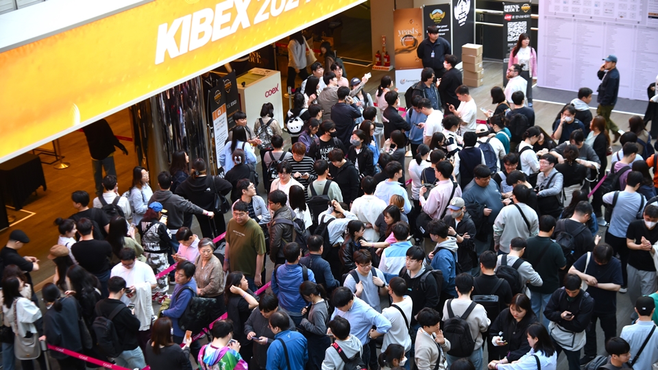 ‘제6회 대한민국맥주박람회(KIBEX 2024)’ 전시회장 전경 (사진=지엠이지)