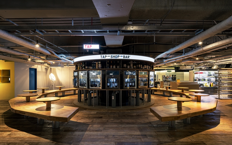 탭샵바 청계점 매장 전경