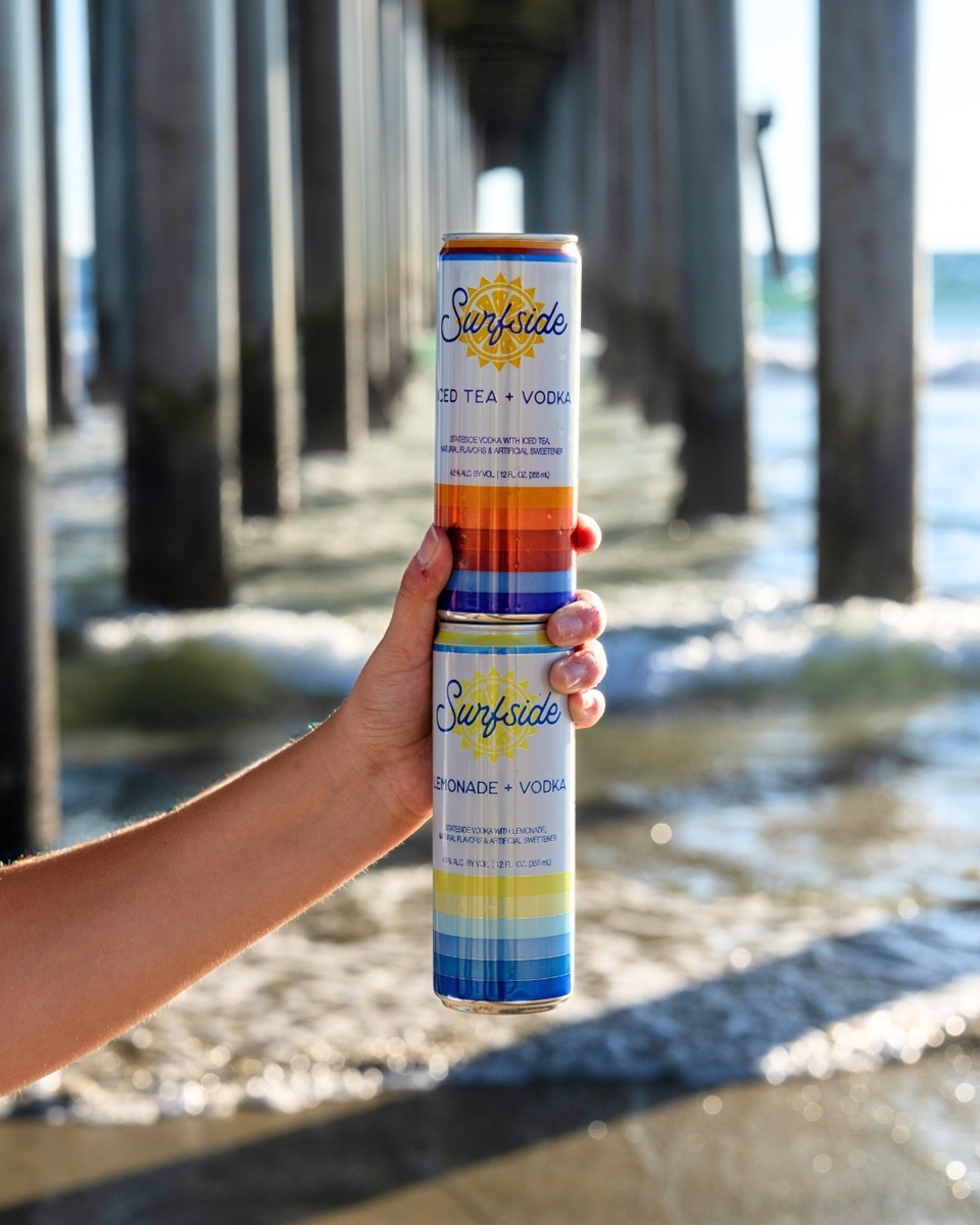 서프사이드(Surfside)의 보드카 기반 RTD 제품 (사진=Surfside)