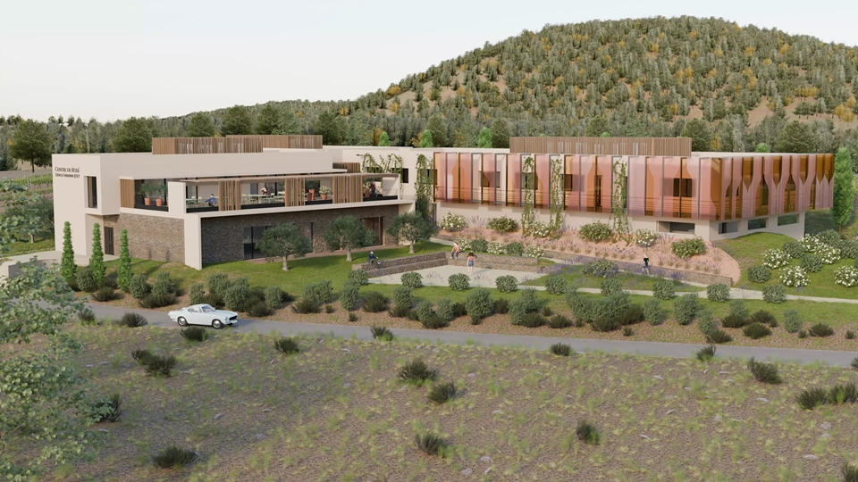 로제 와인에 특화된 새로운 연구센터 ‘비티폴(Vitipole)’ (사진=SARL Architectes)