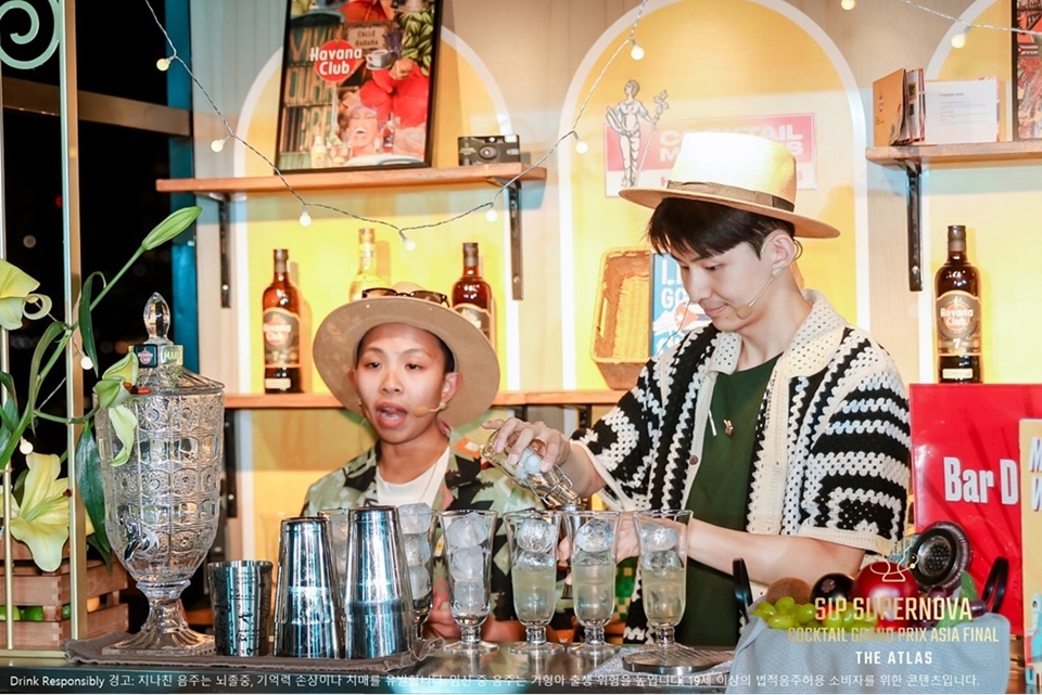 하바나 클럽 챌린지’ 우승 김이창 바텐더 팀 (사진=페르노리카 코리아)