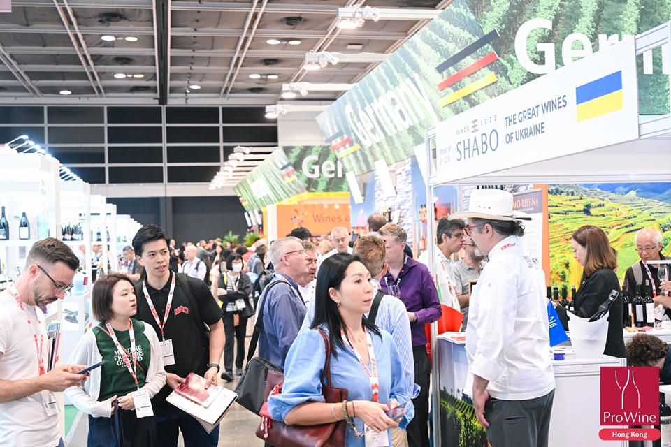 프로와인 홍콩 2025 현장 모습 (사진=ProWine Hongkong)