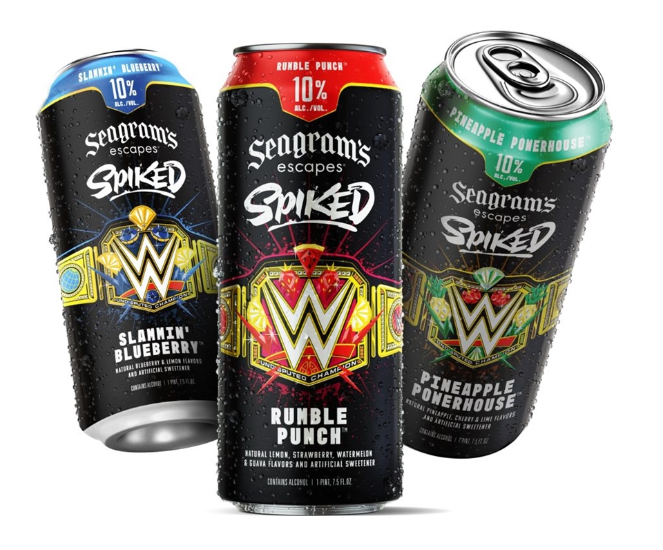 WWE와 함께한 '시그램스 이스케이프 스파이크드(Seagram’s Escapes Spiked)’ (사진=Seagram’s Escapes)