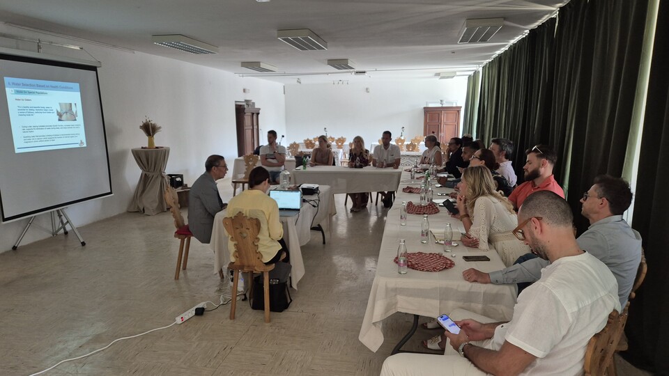 고재윤 KISA회장이 EWSA를 대상으로 진행한 KISA 어드밴스드 워터소믈리에 특강