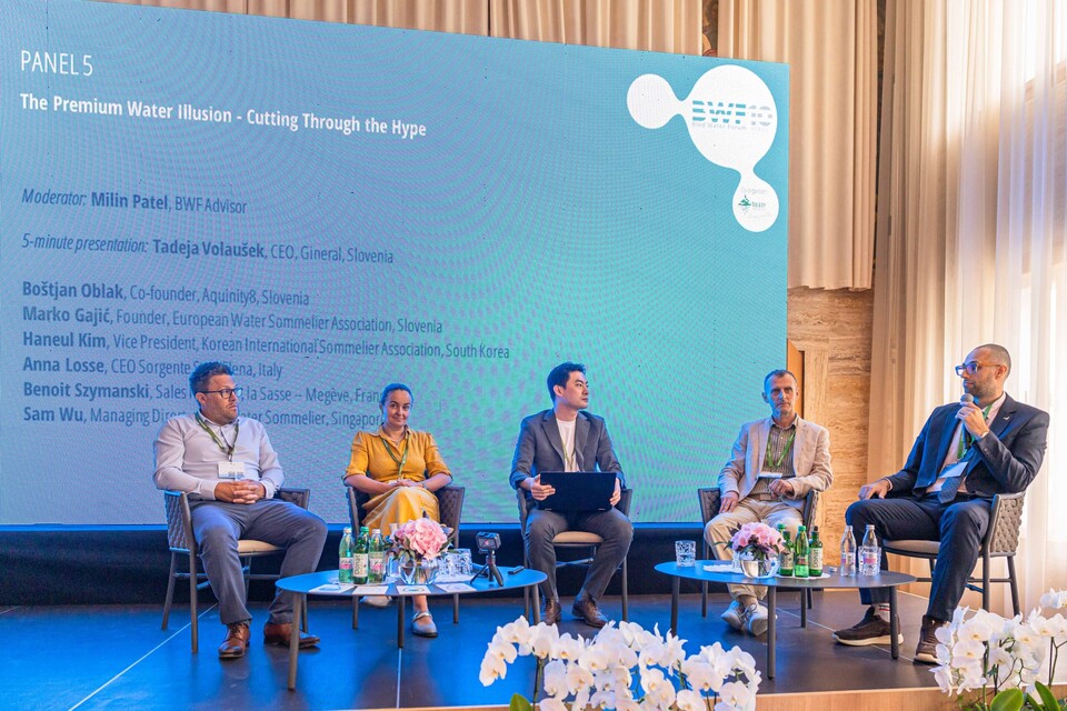 Bled Water Forum PANEL5 “The Premium Water Illusion - Cutting Through the Hype" @BWF