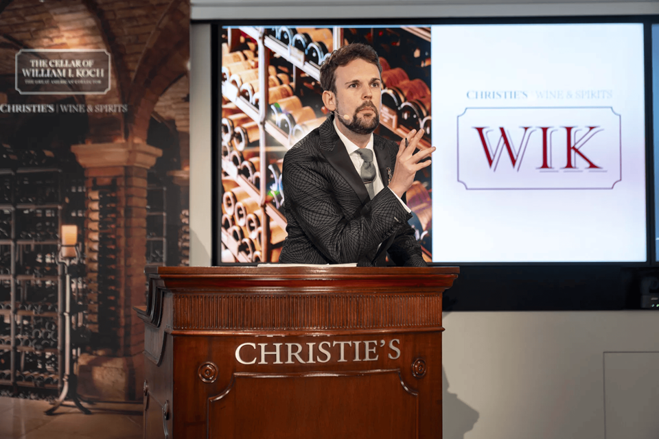 미국 억만장자 빌 코크의 와인 컬렉션 경매가 뉴욕 록펠러 센터에 위치한 크리스티 본사에서 3일간 진행되었다. (사진=Christie's Images Ltd. 2025)