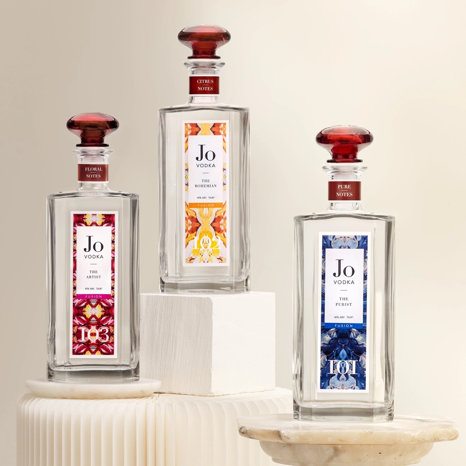 조 보드카 3종 (사진=Jo Vodka)