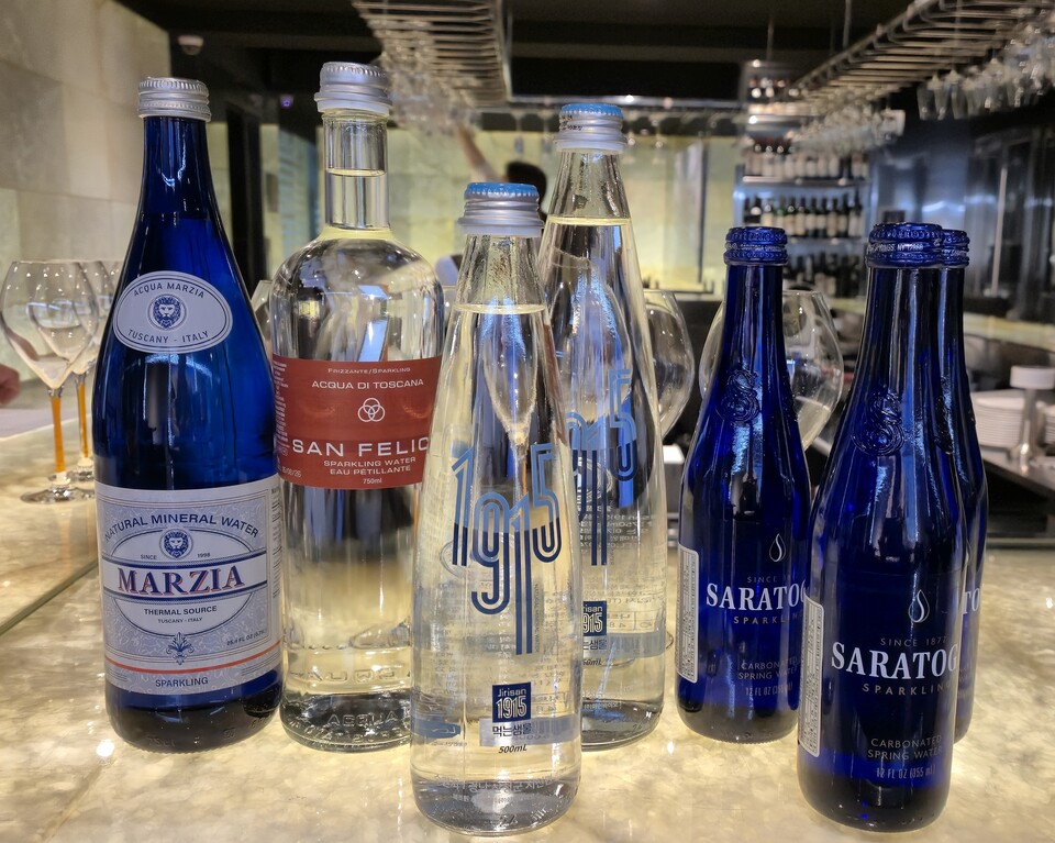 프리미엄 워터 캠페인 시음리스트