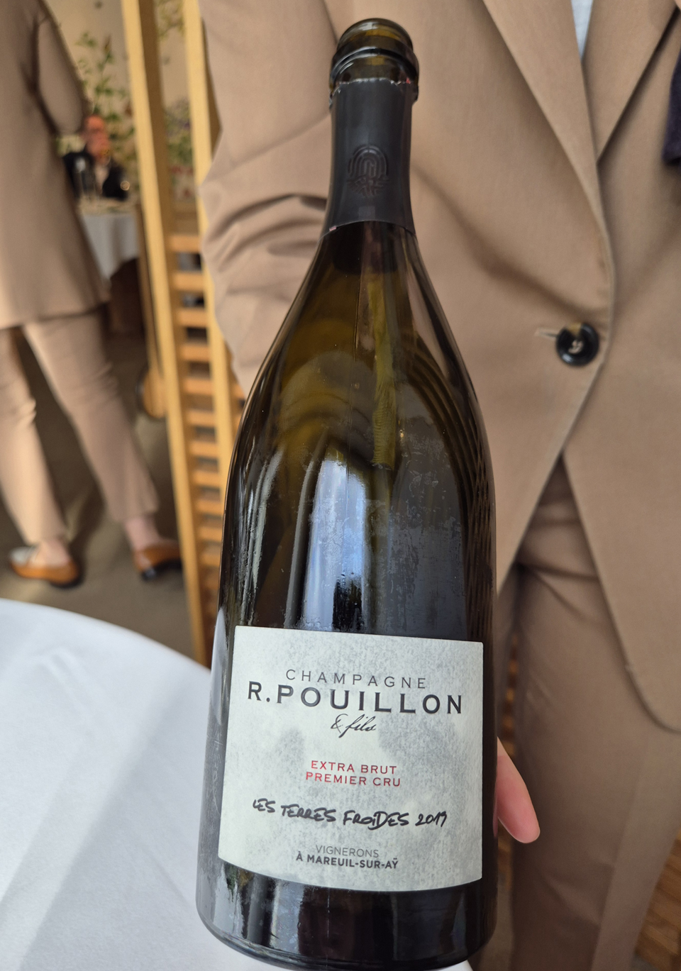 Champagne R. Pouillon & fils "Les Terres Froides" Extra Brut 2017 (사진=마현수)