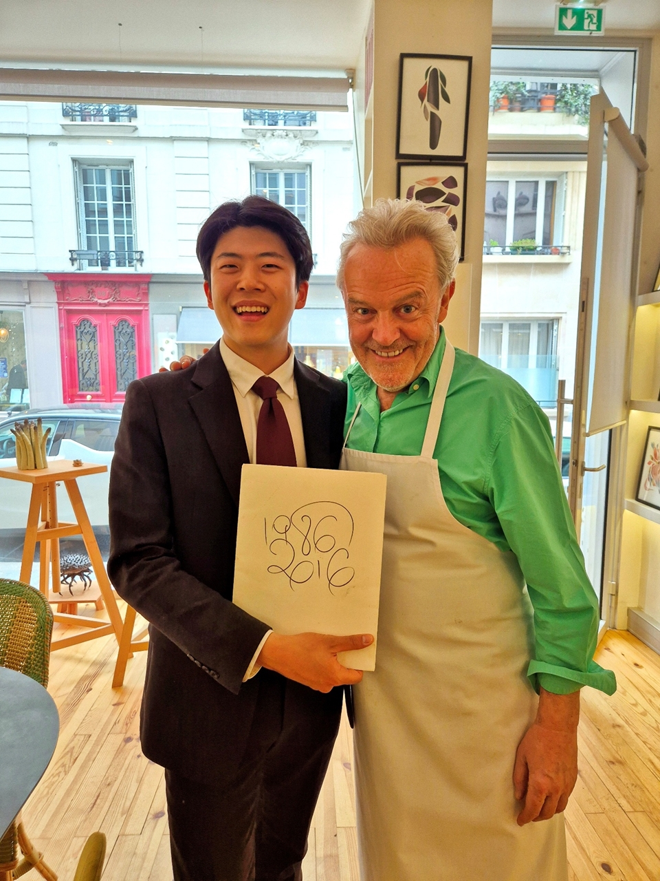 셰프 알랭 파사르와 함께 (사진=마현수)