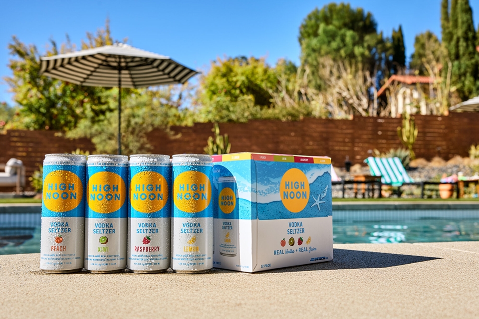 프리페어드 칵테일(Prepared Cocktail) 부문에서 선두 자리를 지키고 있는 스피릿 베이스 셀처 '하이 눈' (사진=High Noon)