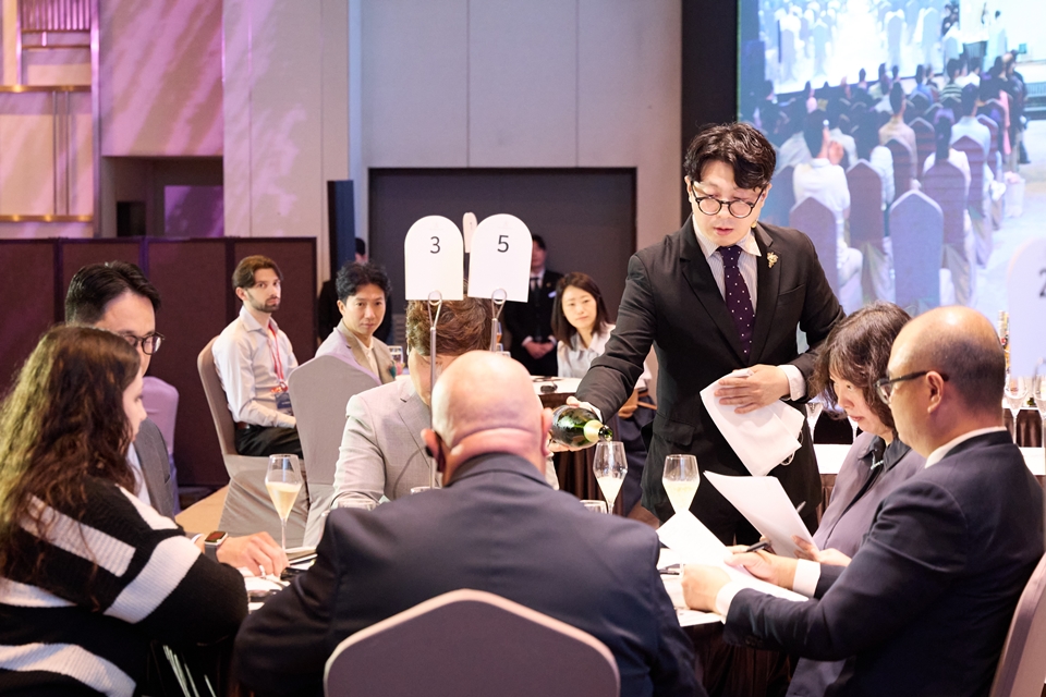 제24회 한국 소믈리에 대회 결선 현장 모습