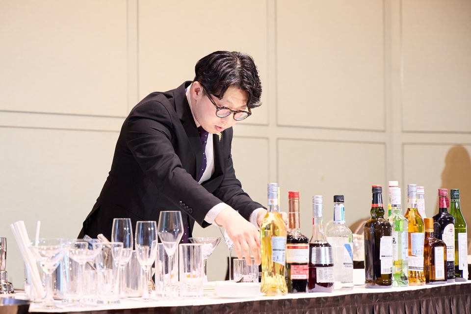 제24회 한국 소믈리에 대회 결선 현장 모습