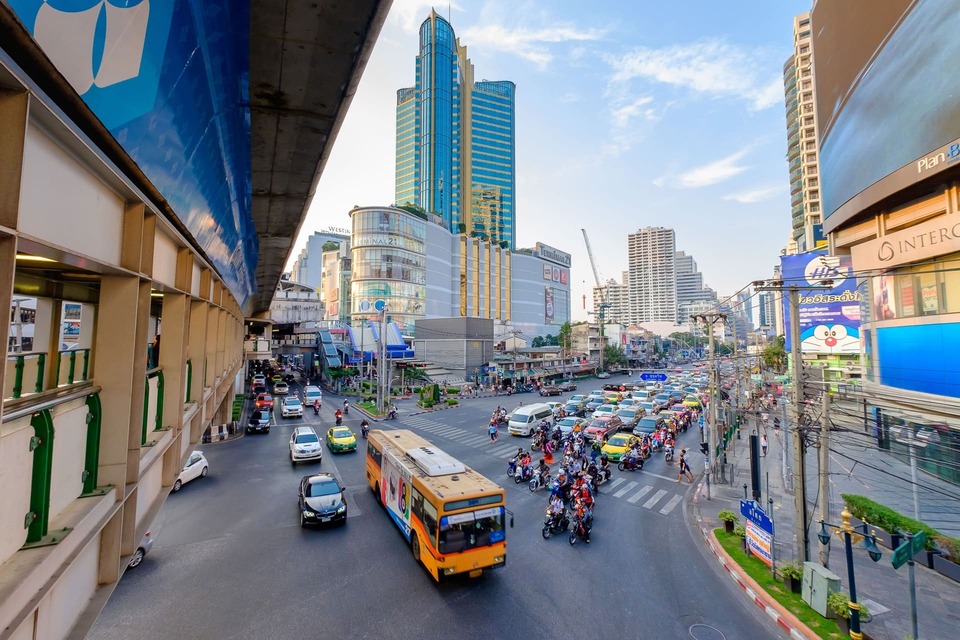 도시형 콘텐츠와 고급 리조트 시설이 결합된 태국 방콕의 시내 (사진=클립아트코리아)
