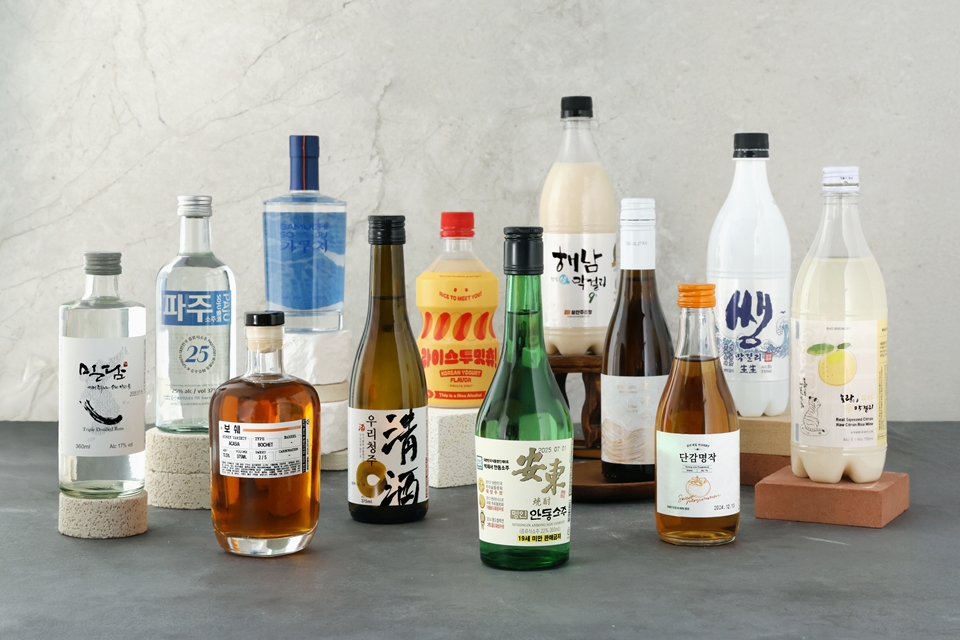 롯데마트 신규입점 전통주 12종 (사진=농림축산식품부 & 한국농수산식품유통공사)