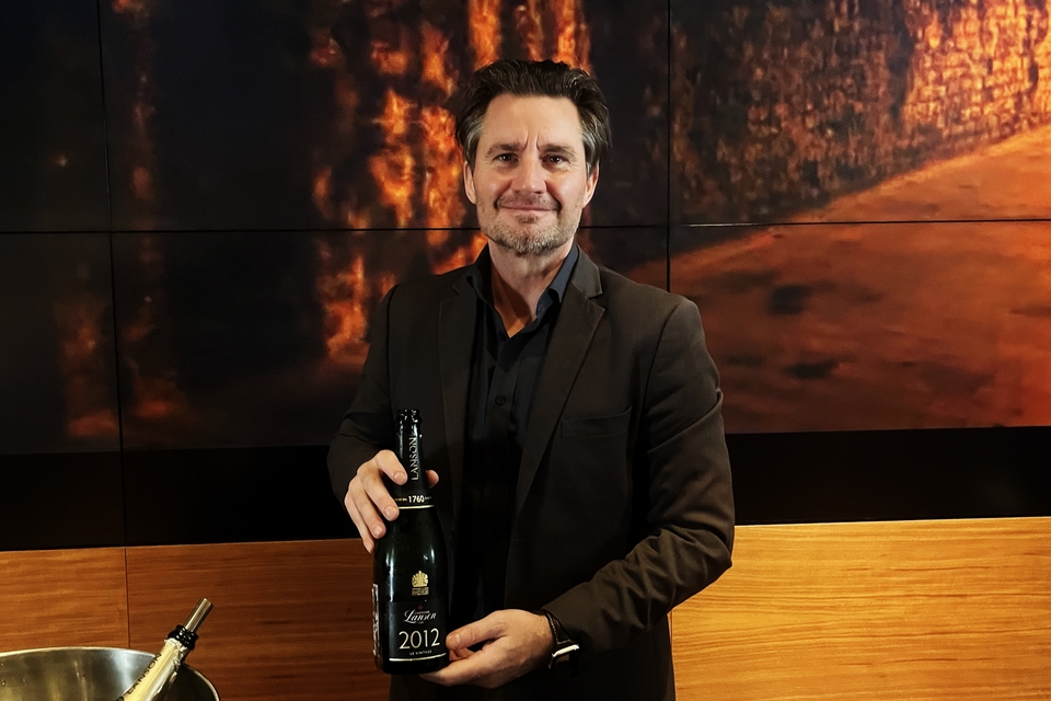 샴페인 랑송의 아시아 수출 디렉터 로랑 발리(Laurent Valy)