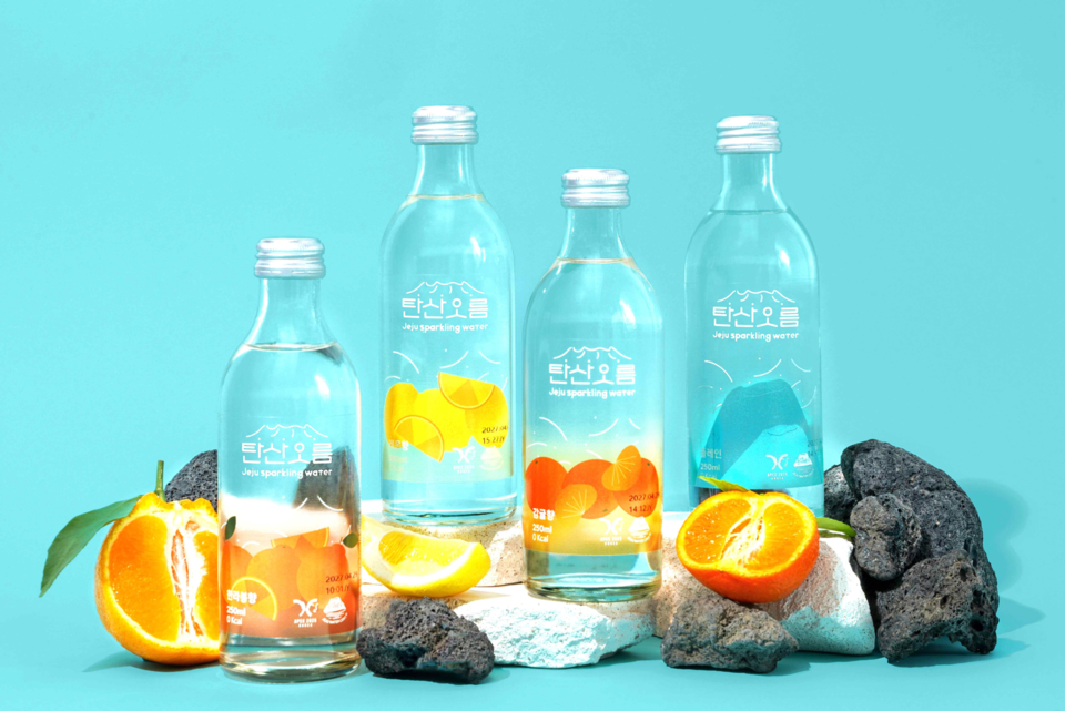 탄산오름 탄산수 4종 @탄산오름