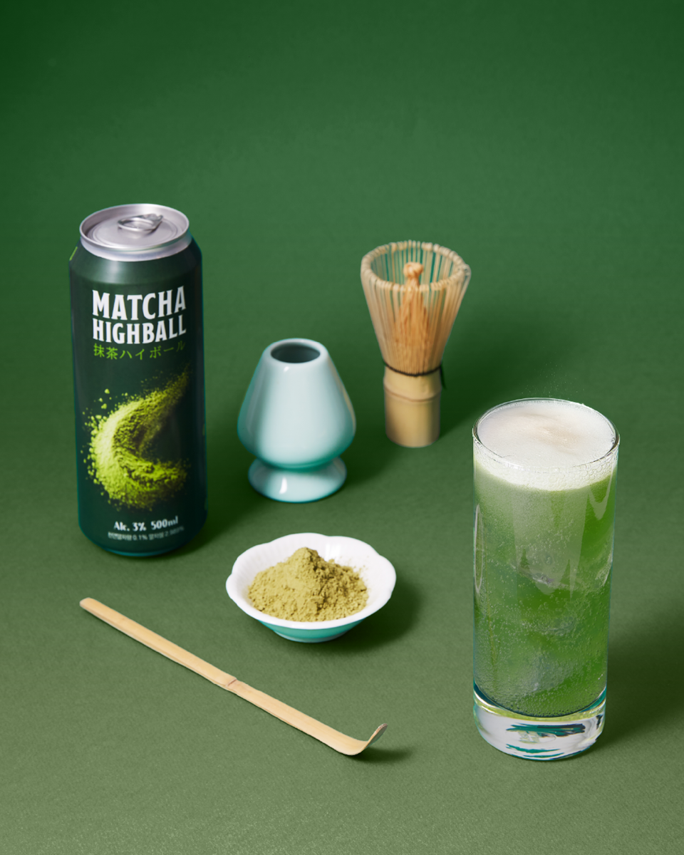 세븐일레븐 X 카브루 말차 하이볼 (사진=카브루)