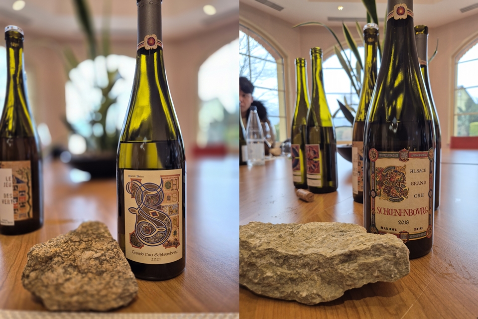 (좌측부터) Grand Cru Schlossberg와 Grand Cru Schoenenbourg (사진=마현수)