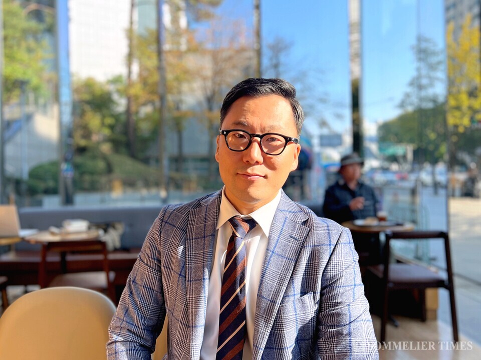 신세계L&B의 김진수 소믈리에