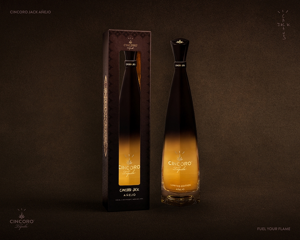 싱코로 잭 : 트래비스 스캇 X 싱코로 리미티드 에디션 아네호(Cincoro Jack : Travis Scott X Cincoro Limited Edition Añejo) (사진=메타베브코리아)